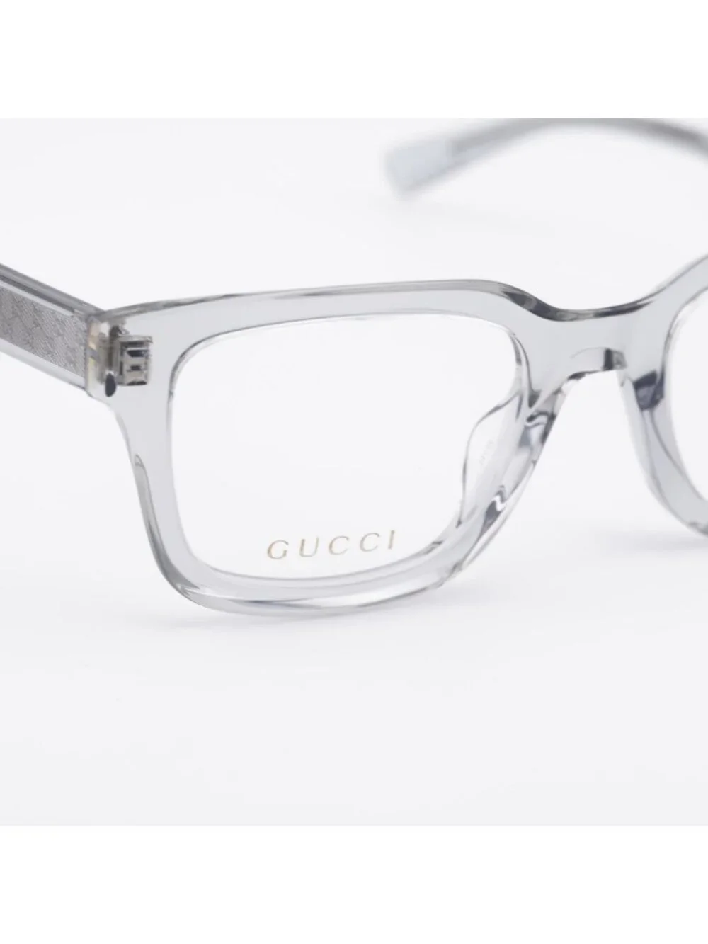 Gucci GG2071OL 005 Eyeglasses Grey 52mm Rectangle Frame